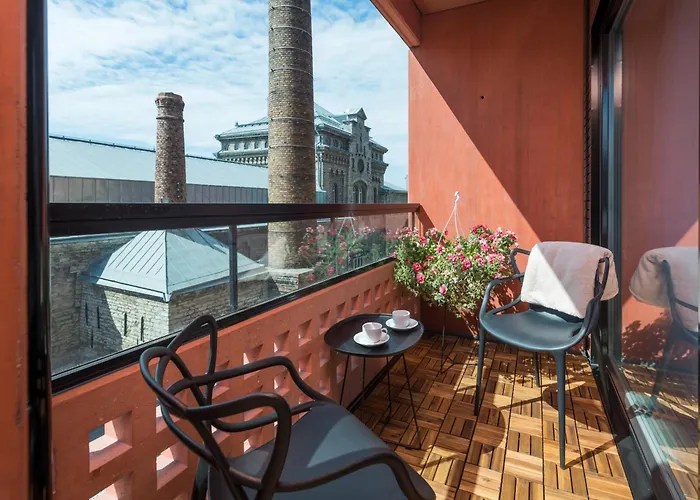 Sunny Balcony By Rotermann Apts דירה *